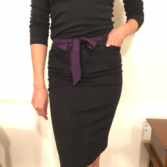 Essential Black Pencil Shirt by NY&Co - Picture 2 of 3